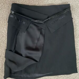 Elegant Black Mini Skirt